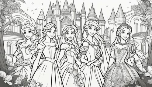 Coloring Pages Disney Princess