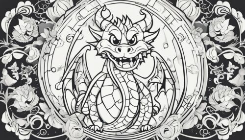 Dragon Coloring Pages for Different Age Groups