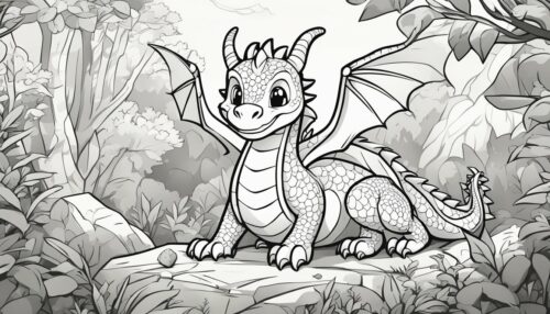 Types of Dragon Coloring Pages