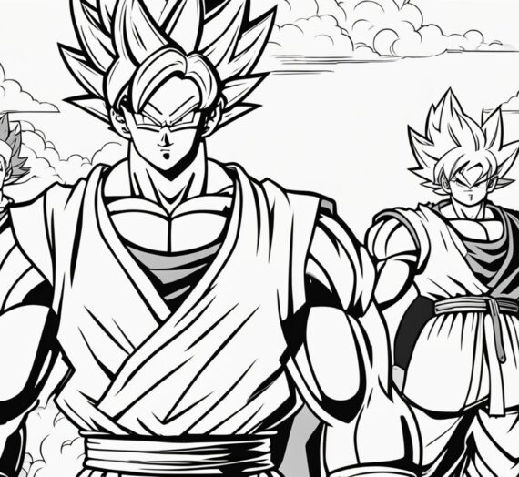 Coloring Pages Dragon Ball Z: 13 Printable and Free
