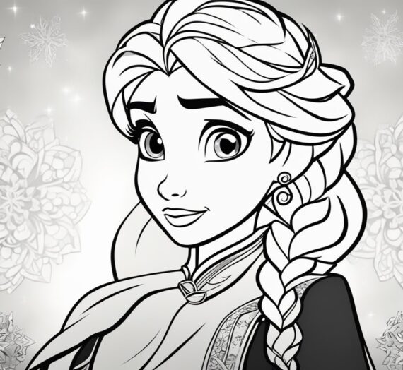 Coloring Pages Elsa: 20 Printable Sheets Free