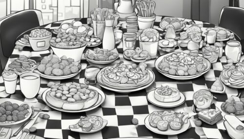 Coloring Pages Food