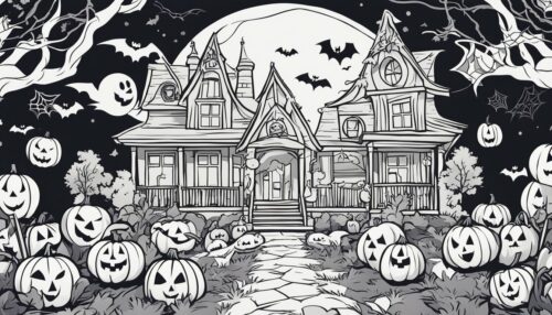 The Variety of Scary Halloween Coloring Pages