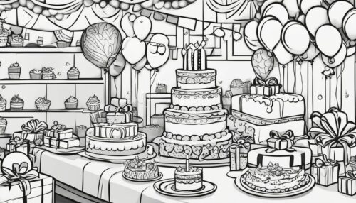 Coloring Pages Happy Birthday