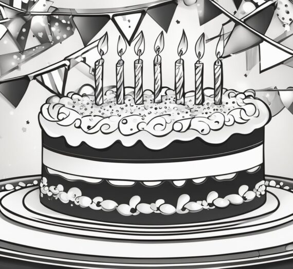 Coloring Pages Happy Birthday : 5 Free Colorings Book