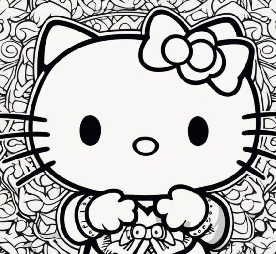 Coloring Pages Hello Kitty and Friends: 30 Free Book
