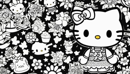 Hello Kitty and Friends Coloring Pages