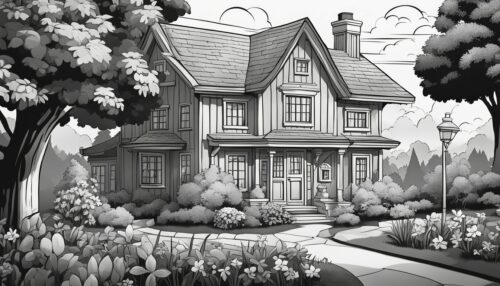 Coloring Pages House