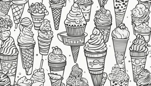 Coloring Pages Ice Cream