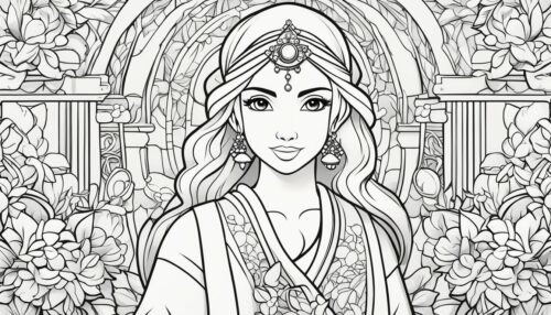 Free Printable Jasmine Coloring Pages