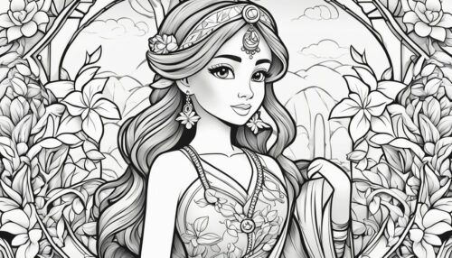 Coloring Pages Jasmine