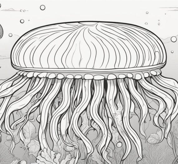Coloring Pages Jellyfish