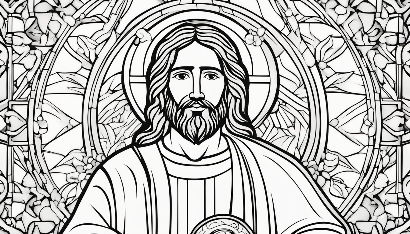 Coloring Pages Jesus: 34 Free Printable Sheets