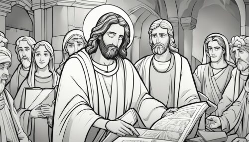 Types of Jesus Coloring Pages