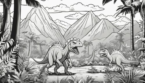 The Thrill of Jurassic World Coloring Pages