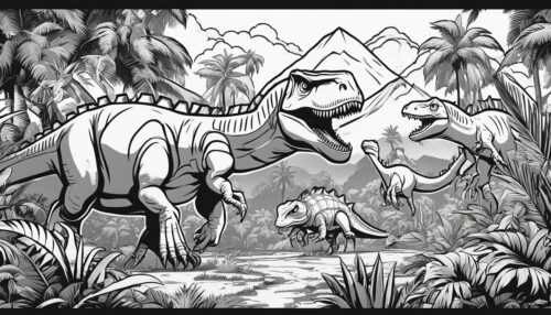 The Thrill of Jurassic World Coloring Pages