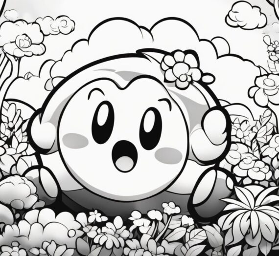 Coloring Pages Kirby: Free Printable Sheets