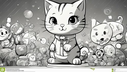 Coloring Pages Kitty