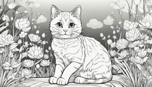 Coloring Pages Kitty Cat