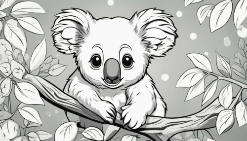 Coloring Pages Koala