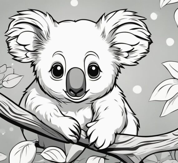 Coloring Pages Koala: 10 Free Colorings Book