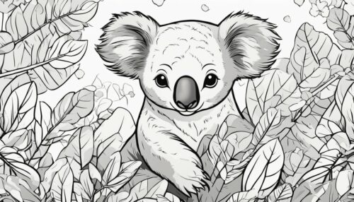 Koala Facts for Coloring Context