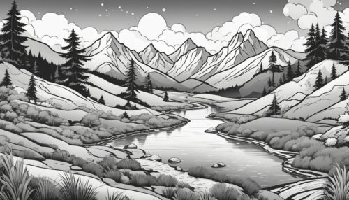 Coloring Pages Landscape