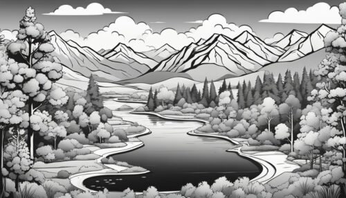 Coloring Pages Landscape