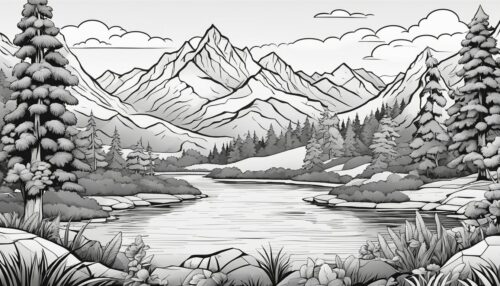 Coloring Pages Landscape