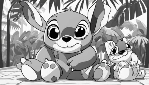 Coloring Pages Lilo and Stitch