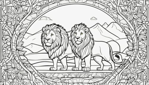 Coloring Pages Lion