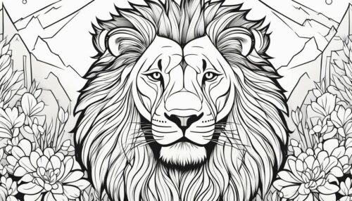 Benefits of Lion Coloring Pages