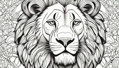 Benefits of Lion Coloring Pages