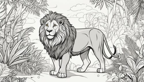 Coloring Pages Lion