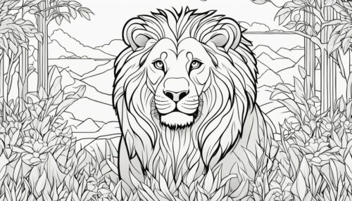 Coloring Pages Lion