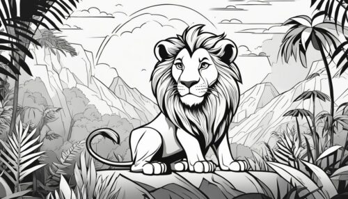 Coloring Pages Lion King