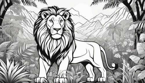 Coloring Pages Lion King