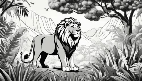 Exploring the Lion King Coloring Pages