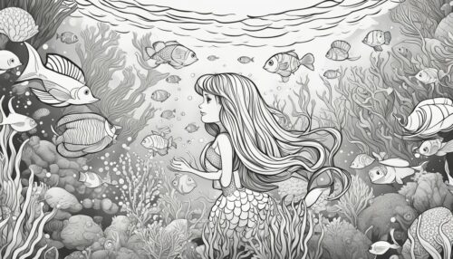 Coloring Pages Little Mermaid