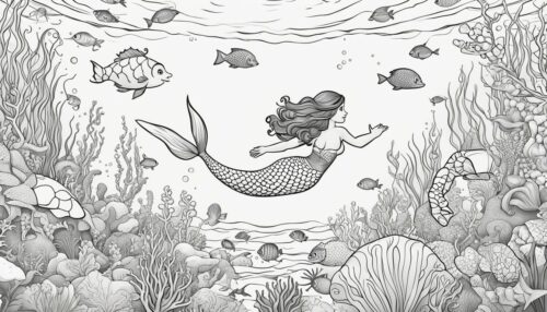 Coloring Pages Little Mermaid