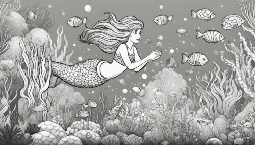 Coloring Pages Little Mermaid