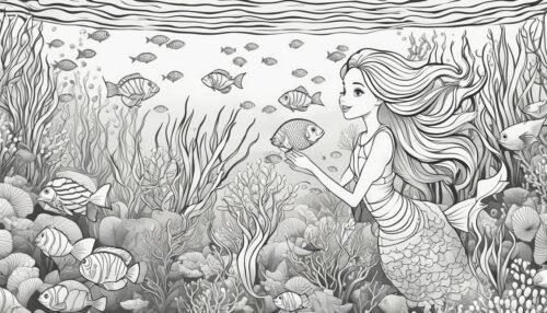 Coloring Pages Little Mermaid