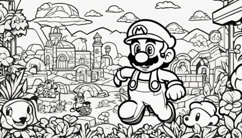 Coloring Pages Mario