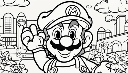 Creating Your Own Mario Coloring Pages