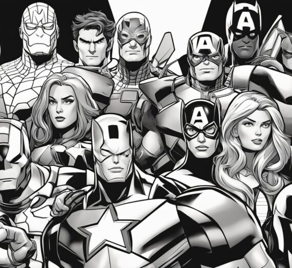 Coloring Pages Marvel: 13 Printable Superhero Coloring Pages