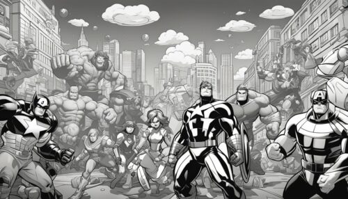 Coloring Pages Marvel