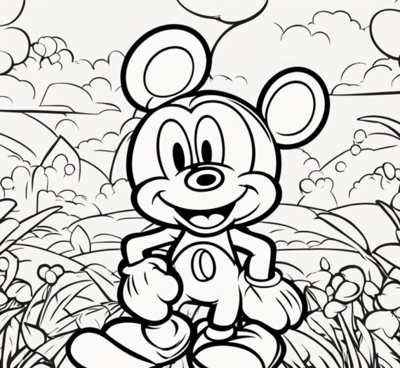 Coloring Pages Mickey Mouse: 10 Free Colorings Book