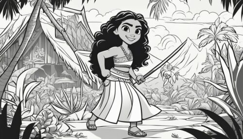Creating Your Own Moana Coloring Pages