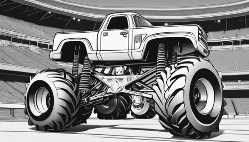 Coloring Pages Monster Truck