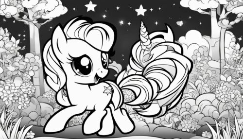 My Little Pony Characters Coloring Pages